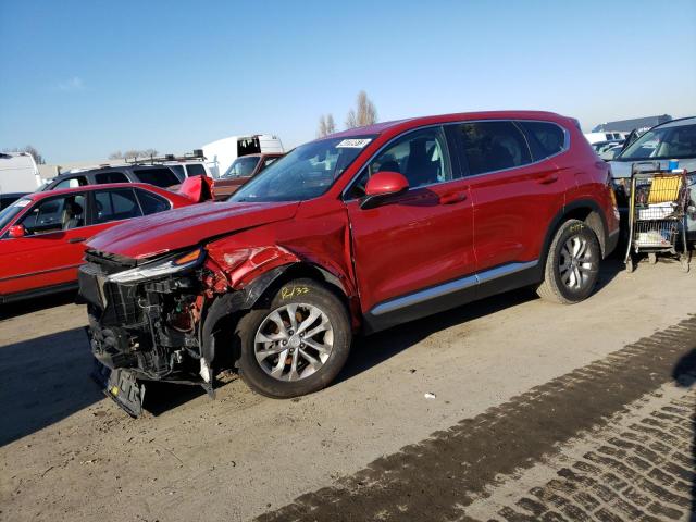 5NMS23AD1LH168532 - 2020 HYUNDAI SANTA FE SE RED photo 1