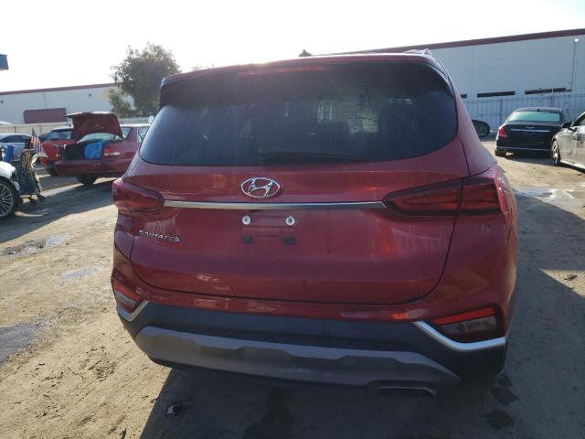 5NMS23AD1LH168532 - 2020 HYUNDAI SANTA FE SE RED photo 6