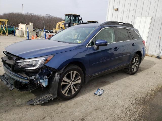 4S4BSANC1K3303829 - 2019 SUBARU OUTBACK 2.5I LIMITED BLUE photo 1