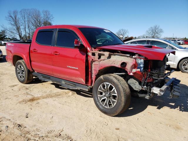 3TMAZ5CN4NM169196 - 2022 TOYOTA TACOMA DOUBLE CAB 红色 照片 4