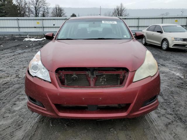 4S3BMBG64A3240851 - 2010 SUBARU LEGACY 2.5I PREMIUM RED photo 5