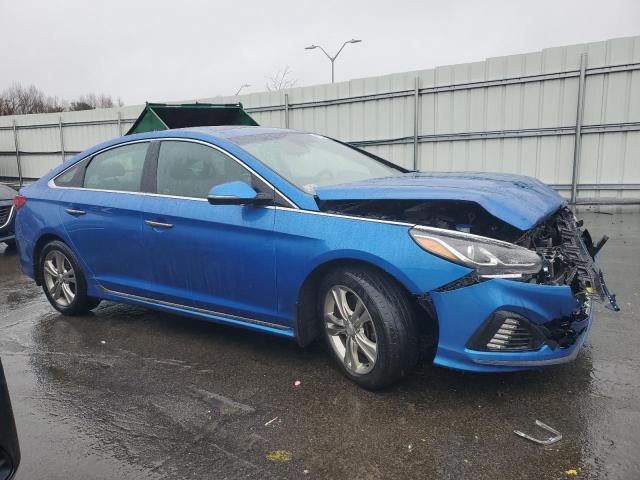 5NPE34AF8KH755443 - 2019 HYUNDAI SONATA LIMITED BLUE photo 4