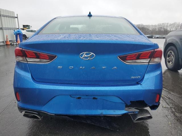 5NPE34AF8KH755443 - 2019 HYUNDAI SONATA LIMITED BLUE photo 6