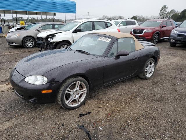 JM1NB353740403449 - 2004 MAZDA MX-5 MIATA BASE PURPLE photo 1
