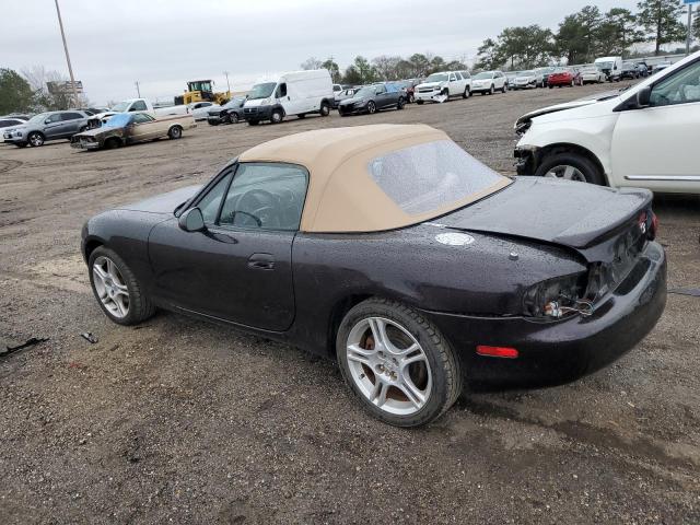 JM1NB353740403449 - 2004 MAZDA MX-5 MIATA BASE PURPLE photo 2