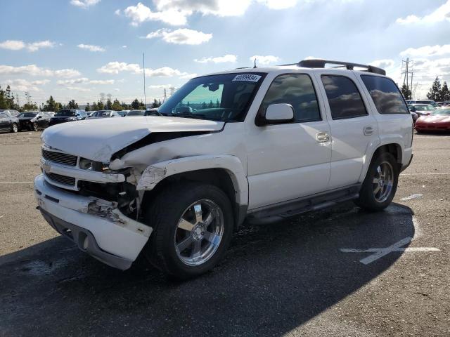 1GNEK13T22R166392 - 2002 CHEVROLET TAHOE K1500 WHITE photo 1