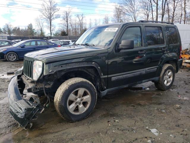 1J4PN2GKXBW593251 - 2011 JEEP LIBERTY SPORT GREEN photo 1