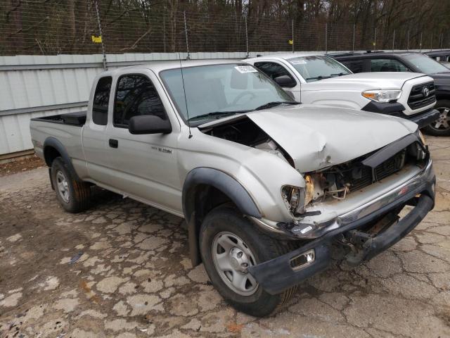 5TESM92NX1Z766376 - 2001 TOYOTA TACOMA XTRACAB PRERUNNER ბეჟი ფოტო 4