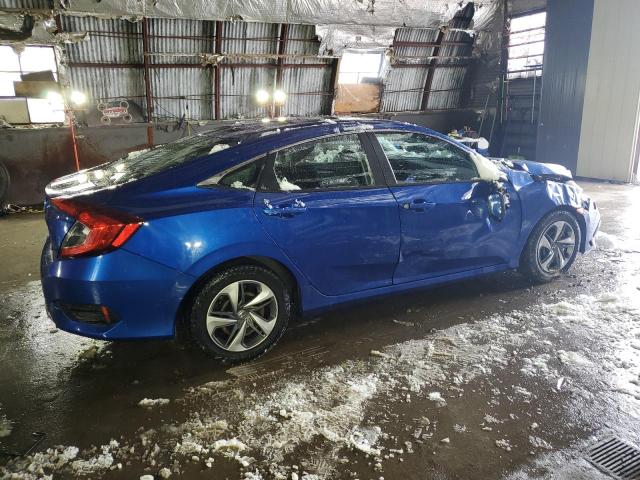 2HGFC2F67LH586934 - 2020 HONDA CIVIC LX BLUE photo 3