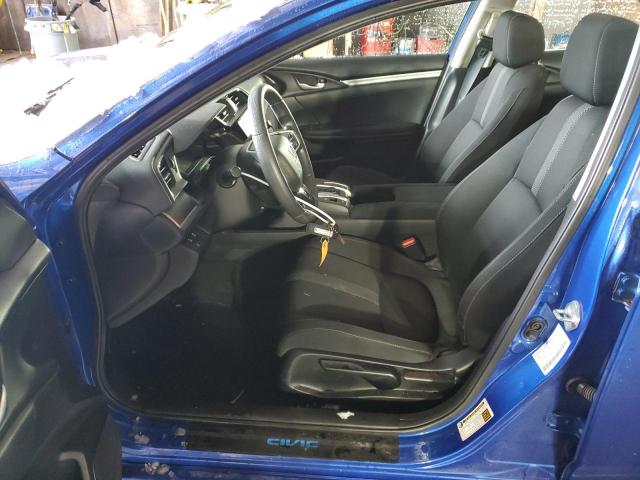 2HGFC2F67LH586934 - 2020 HONDA CIVIC LX BLUE photo 7