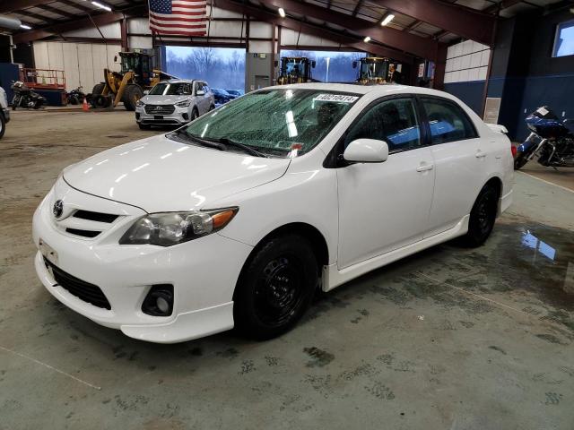 2T1BU4EE9BC711844 - 2011 TOYOTA COROLLA BASE WHITE photo 1