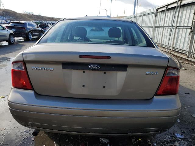 1FAFP34NX5W172155 - 2005 FORD FOCUS ZX4 TAN photo 6