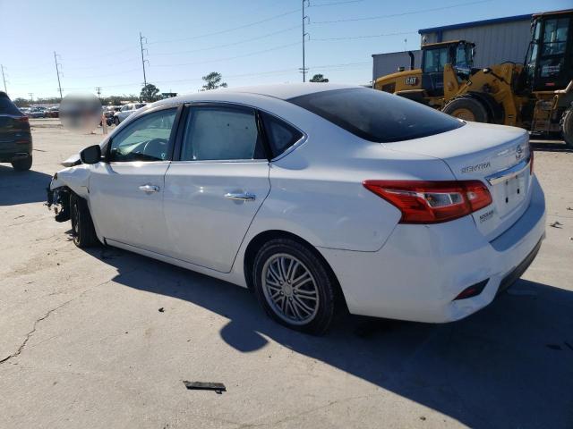 3N1AB7AP8HY304328 - 2017 NISSAN SENTRA S WHITE photo 2