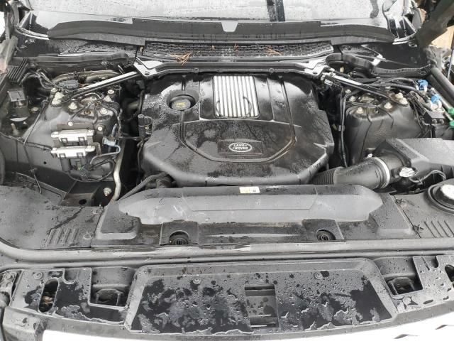 SALWR2KF3GA544468 - 2016 LAND ROVER RANGE ROVE HSE BLACK photo 12