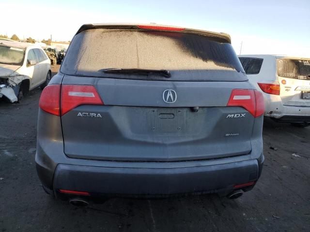 2HNYD28318H511400 - 2008 ACURA MDX TECHNOLOGY GRAY photo 6