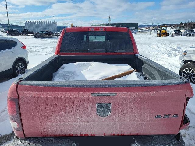 1C6RR7LT4MS505262 - 2021 RAM 1500 CLASS SLT წითელი ფოტო 6