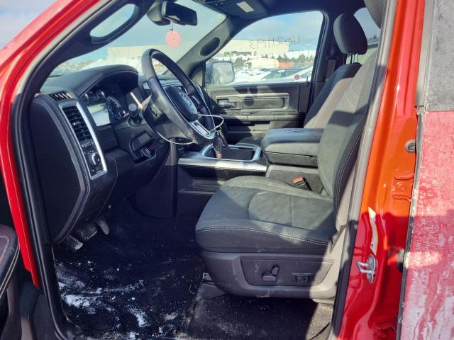 1C6RR7LT4MS505262 - 2021 RAM 1500 CLASS SLT წითელი ფოტო 7