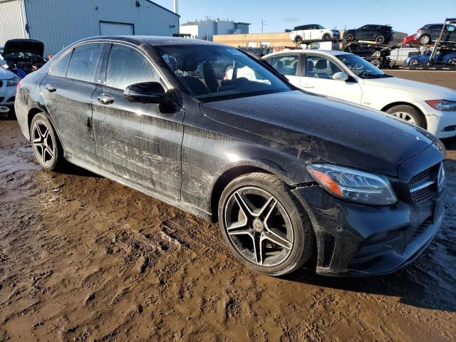 55SWF8EB6KU318192 - 2019 MERCEDES-BENZ C 300 4MATIC BLACK photo 4