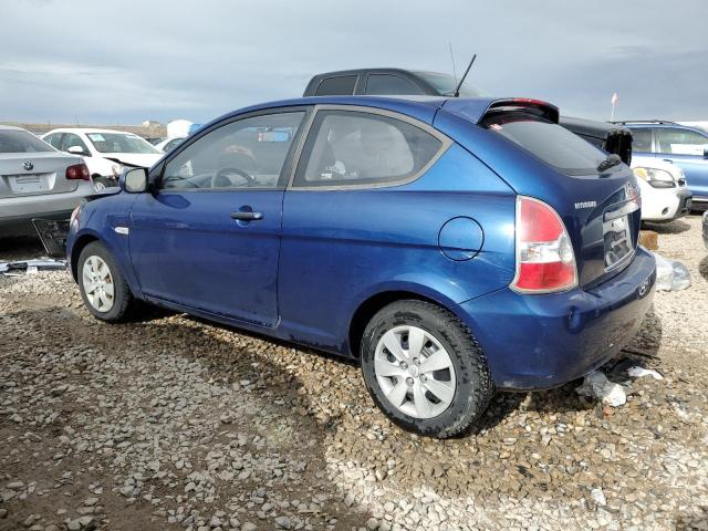 KMHCM3ACXAU170173 - 2010 HYUNDAI ACCENT BLUE BLUE photo 2