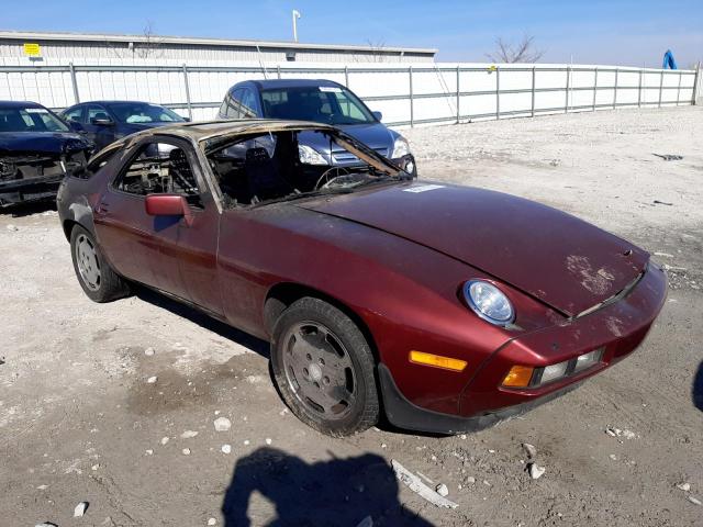 WP0JB0924FS860130 - 1985 PORSCHE 928 S BURGUNDY photo 4