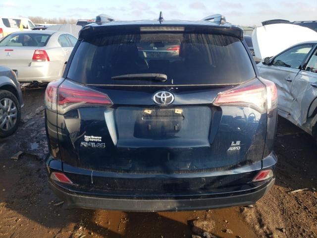 JTMBFREV3JJ181459 - 2018 TOYOTA RAV4 LE BLUE photo 6