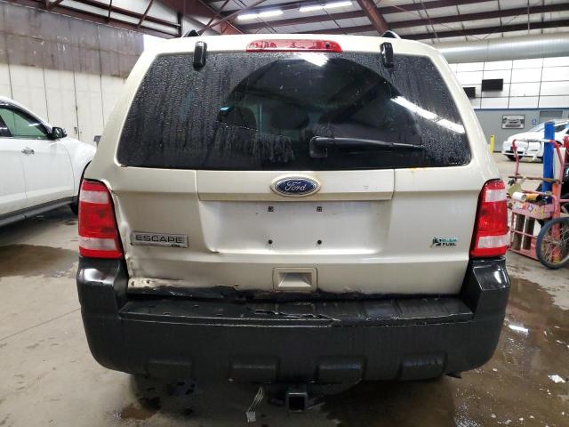 1FMCU9DG9AKA63354 - 2010 FORD ESCAPE XLT TAN photo 6