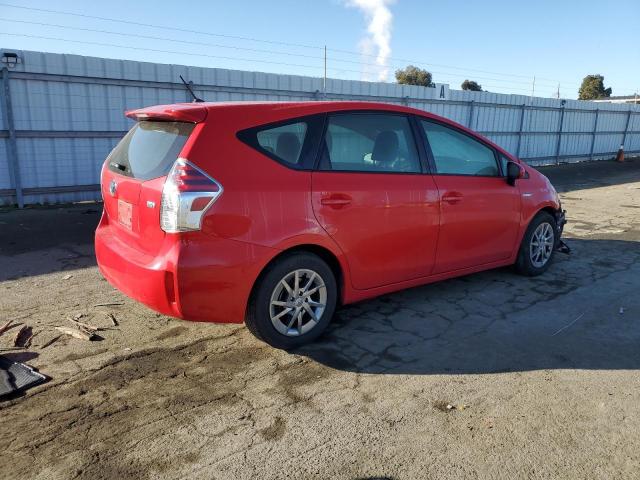 JTDZN3EUXHJ066146 - 2017 TOYOTA PRIUS V RED photo 3