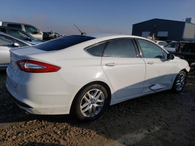 3FA6P0H77DR195887 - 2013 FORD FUSION SE WHITE photo 3