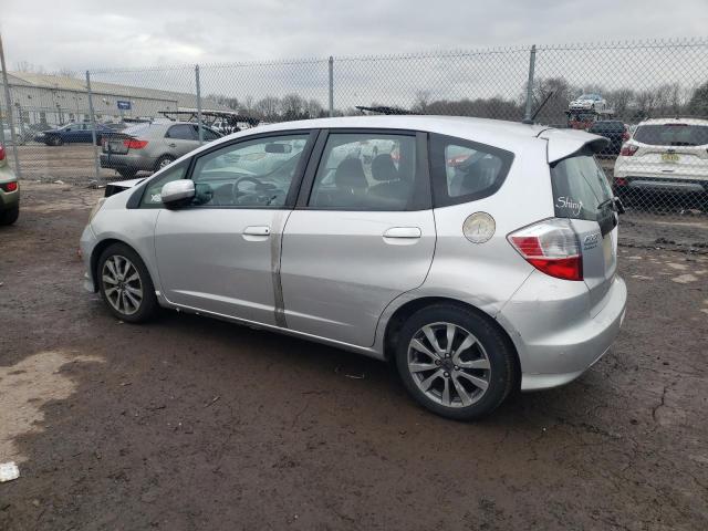 JHMGE8H52DC069967 - 2013 HONDA FIT SPORT ვერცხლისფერი ფოტო 2