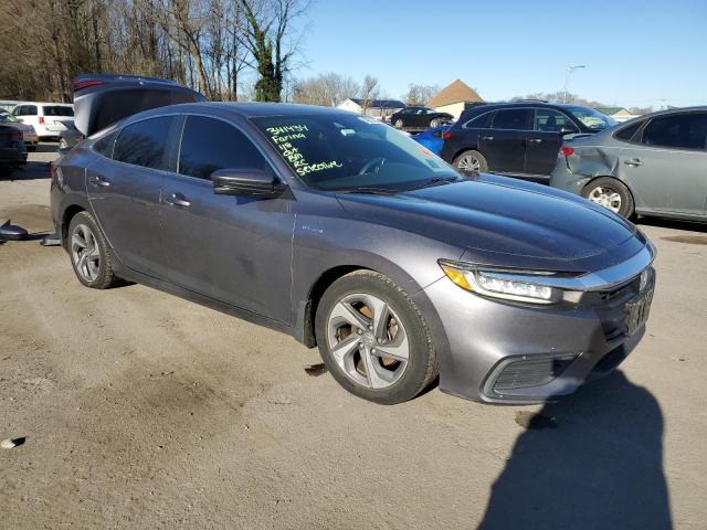 19XZE4F51KE009917 - 2019 HONDA INSIGHT EX GRAY photo 4