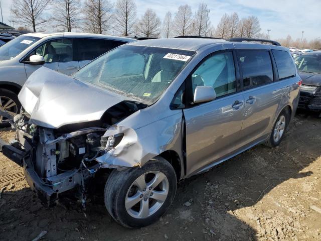 5TDKK3DC8BS037029 - 2011 TOYOTA SIENNA LE SILVER photo 1