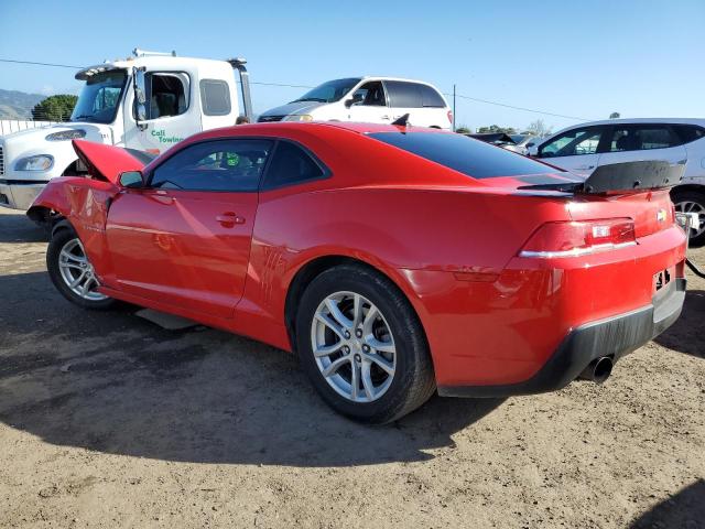 2G1FB1E39E9213113 - 2014 CHEVROLET CAMARO LT RED photo 2