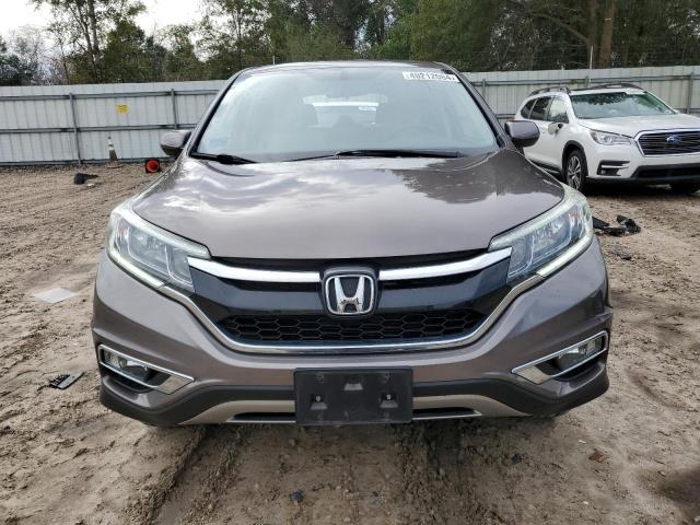 5J6RM4H58FL091409 - 2015 HONDA CR-V EX BROWN photo 5