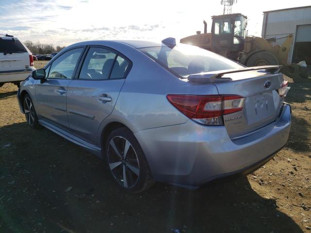 4S3GKAJ61K1600735 - 2019 SUBARU IMPREZA SPORT SILVER photo 2