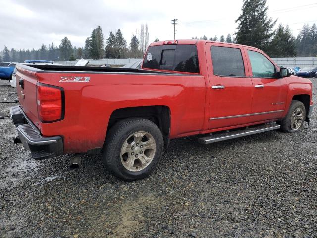 3GCUKSEC8EG110713 - 2014 CHEVROLET SILVERADO K1500 LTZ RED photo 3