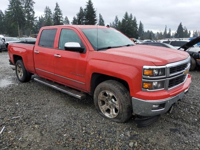 3GCUKSEC8EG110713 - 2014 CHEVROLET SILVERADO K1500 LTZ RED photo 4