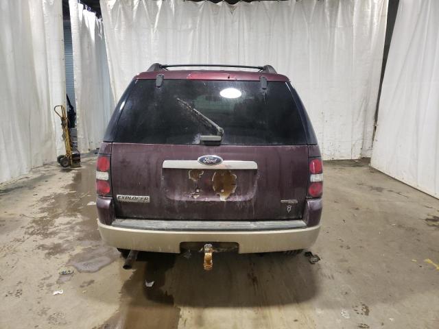 1FMEU74866ZA10986 - 2006 FORD EXPLORER EDDIE BAUER MAROON photo 6