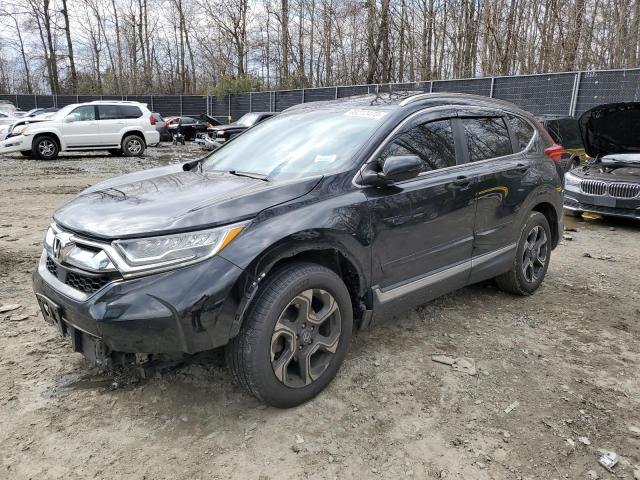 2HKRW2H90JH626768 - 2018 HONDA CR-V TOURING BLACK photo 1