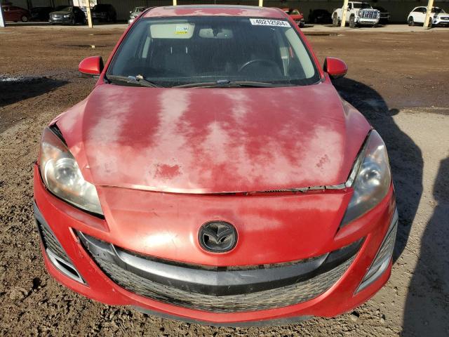 JM1BL1H66A1284888 - 2010 MAZDA 3 S RED photo 5