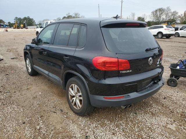 WVGAV3AXXEW542662 - 2014 VOLKSWAGEN TIGUAN S BLACK photo 2