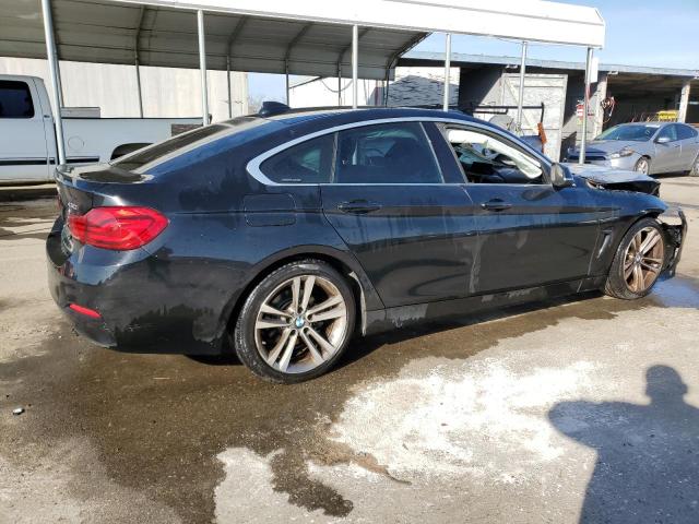 WBA4J1C53KBM15541 - 2019 BMW 430I GRAN COUPE BLACK photo 3