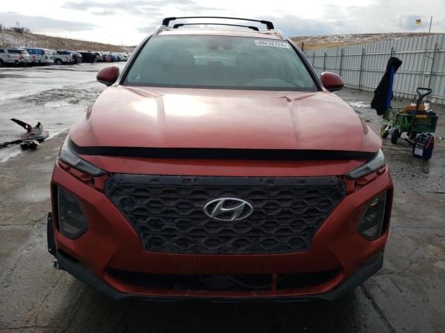 5NMS3CAD1KH060679 - 2019 HYUNDAI SANTA FE SEL ORANGE photo 5