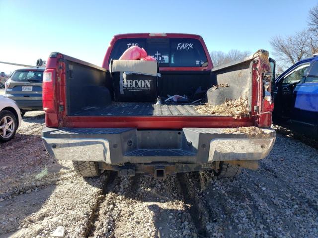 1FT7W2BT0DEB45872 - 2013 FORD F250 SUPER DUTY RED photo 6
