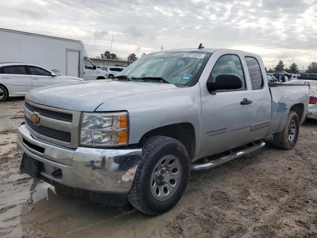 1GCRCREA0DZ129054 - 2013 CHEVROLET SILVERADO C1500  LS SILVER photo 1