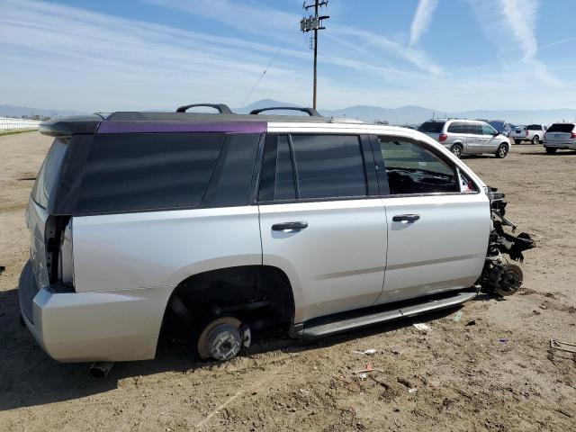 1GNSCAEC7FR687787 - 2015 CHEVROLET TAHOE C1500  LS SILVER photo 3