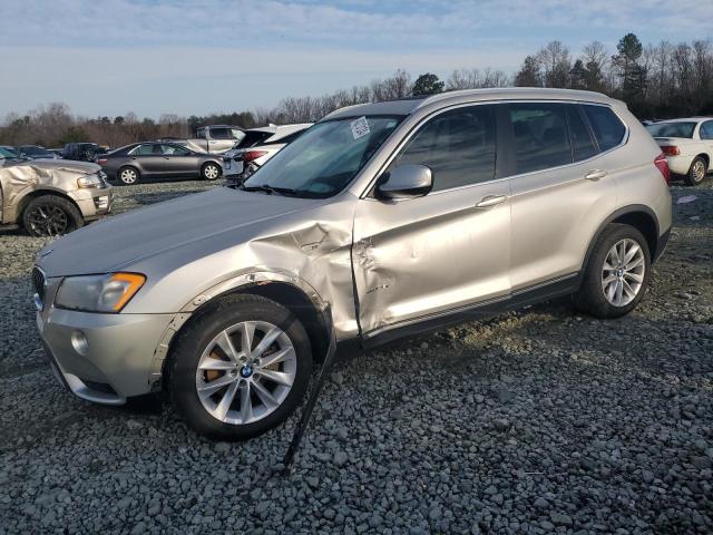 5UXWX9C55D0A11469 - 2013 BMW X3 XDRIVE28I SILVER photo 1