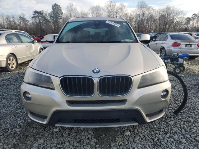 5UXWX9C55D0A11469 - 2013 BMW X3 XDRIVE28I SILVER photo 5