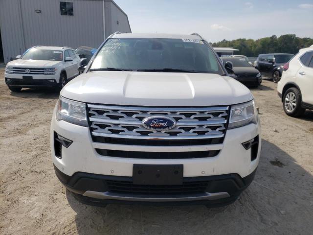 1FM5K7D88KGB35015 - 2019 FORD EXPLORER XLT WHITE photo 5