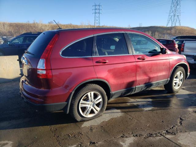 5J6RE4H74AL055644 - 2010 HONDA CR-V EXL RED photo 3