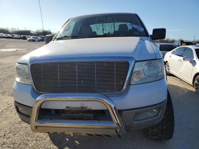 1FTPX14554NB17426 - 2004 FORD F150 WHITE photo 5